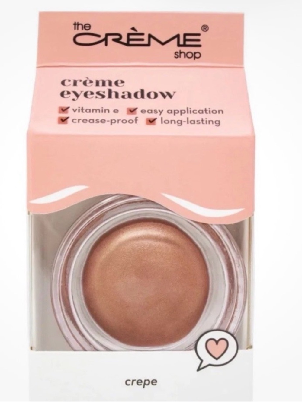 Crème Eyeshadow - Crepe (Warm Beige-Pink)